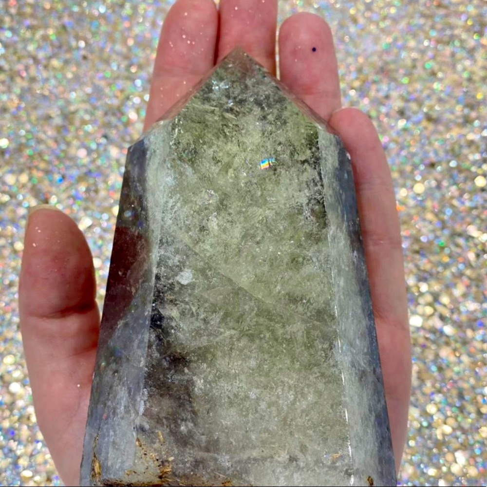 Smoky‎ Citrine Crystal Tower